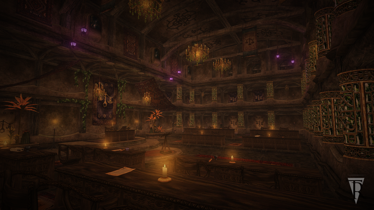 Screenshots of Tamriel Rebuilt's new city Narssis and wider regions.
