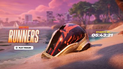 Fortnite Season 3 in Chapter 7 holding screen