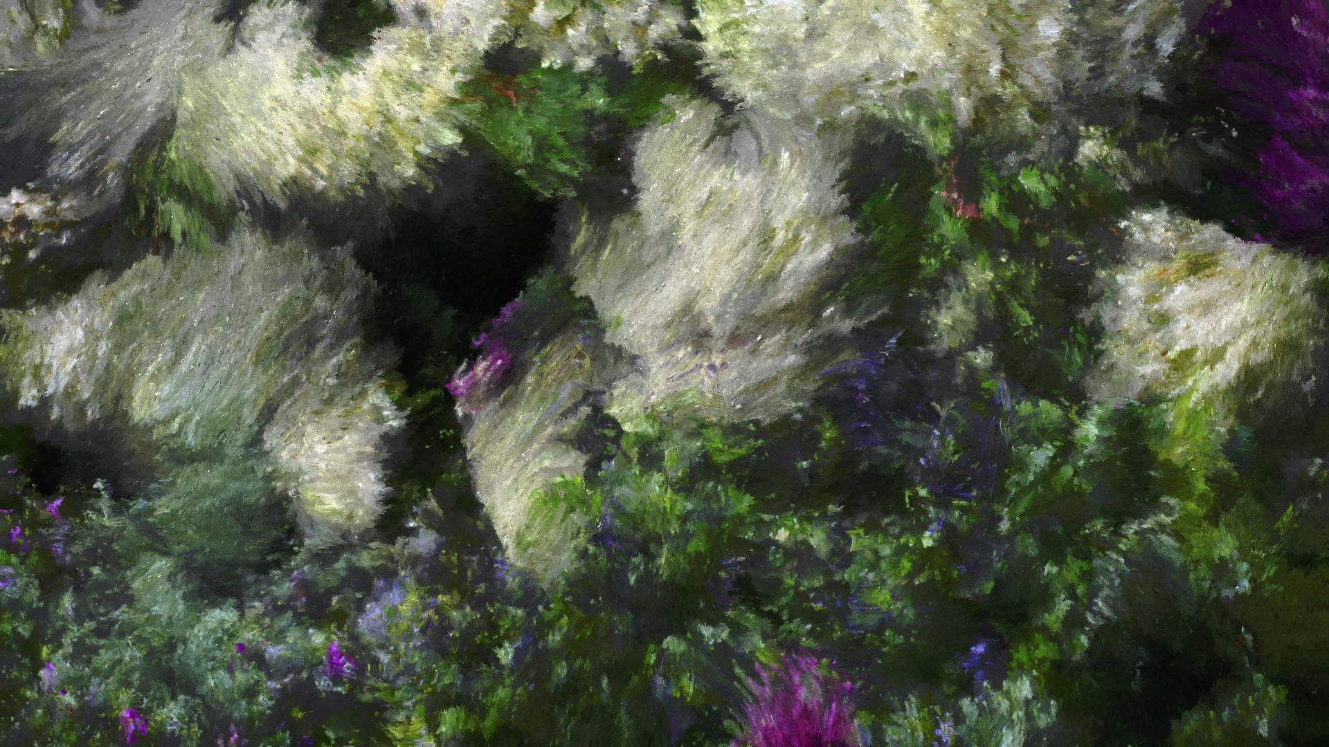 Oeuvre Quayola x LG OLED pour Frieze London 2023