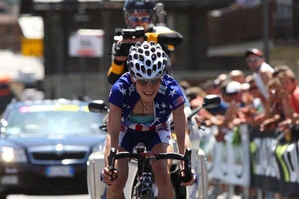 Mara Abbot (United States) wins the stage to take the overall lead too. Second was Emma Pooley (Cervelo Test Team) and third, Judith Arndt (HTC - Columbia Women), who stays second overall behind Abbot at 19 seconds.