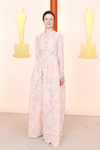 Andrea Riseborough attends the 95th Annual Academy Awards on March 12, 2023 in Hollywood, California