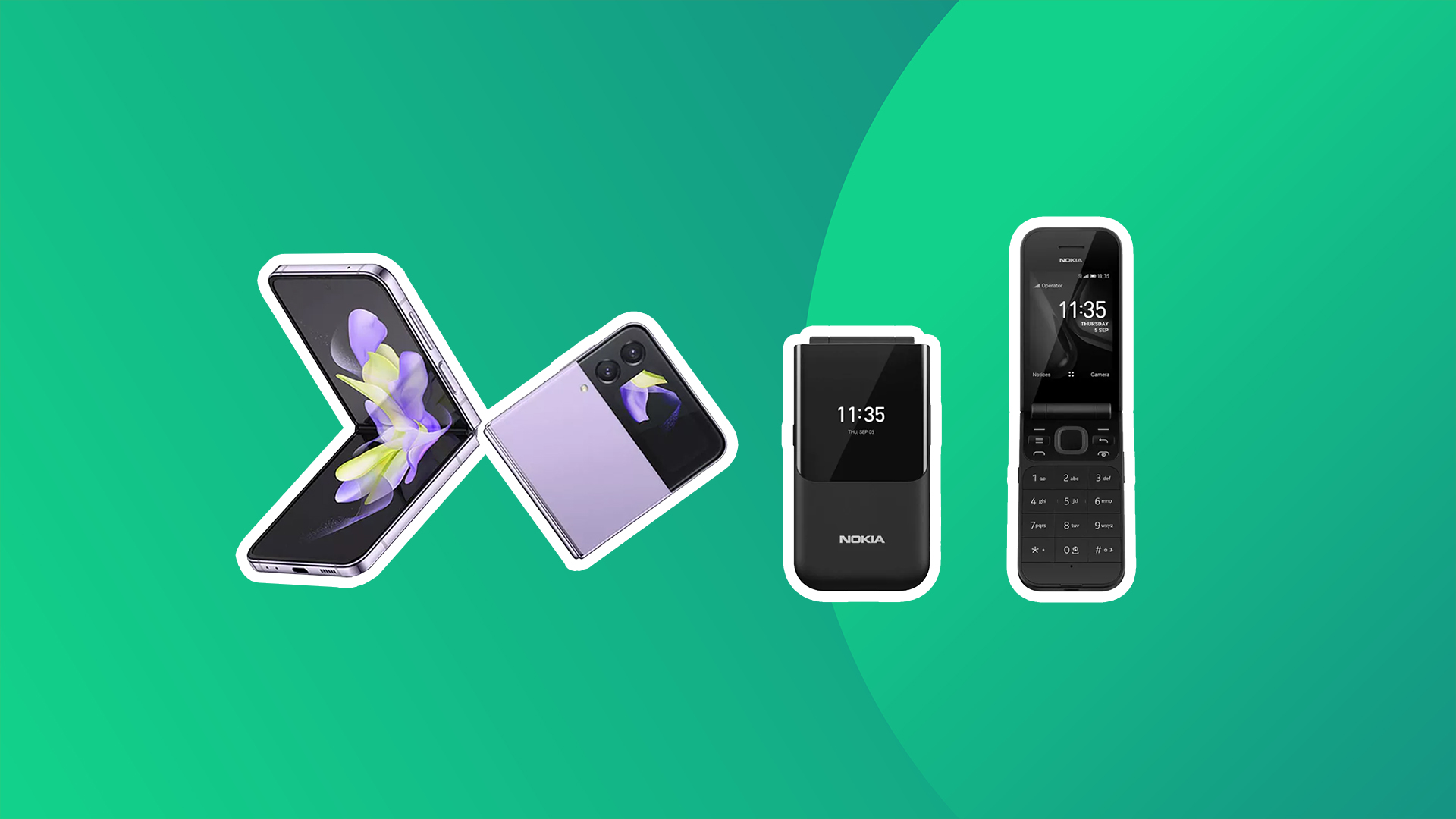 We found the best flip phone on the market for under £100 as Nokia