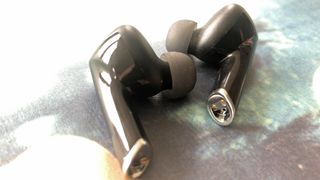 the denon ah-c830nwc true wireless earbuds in black