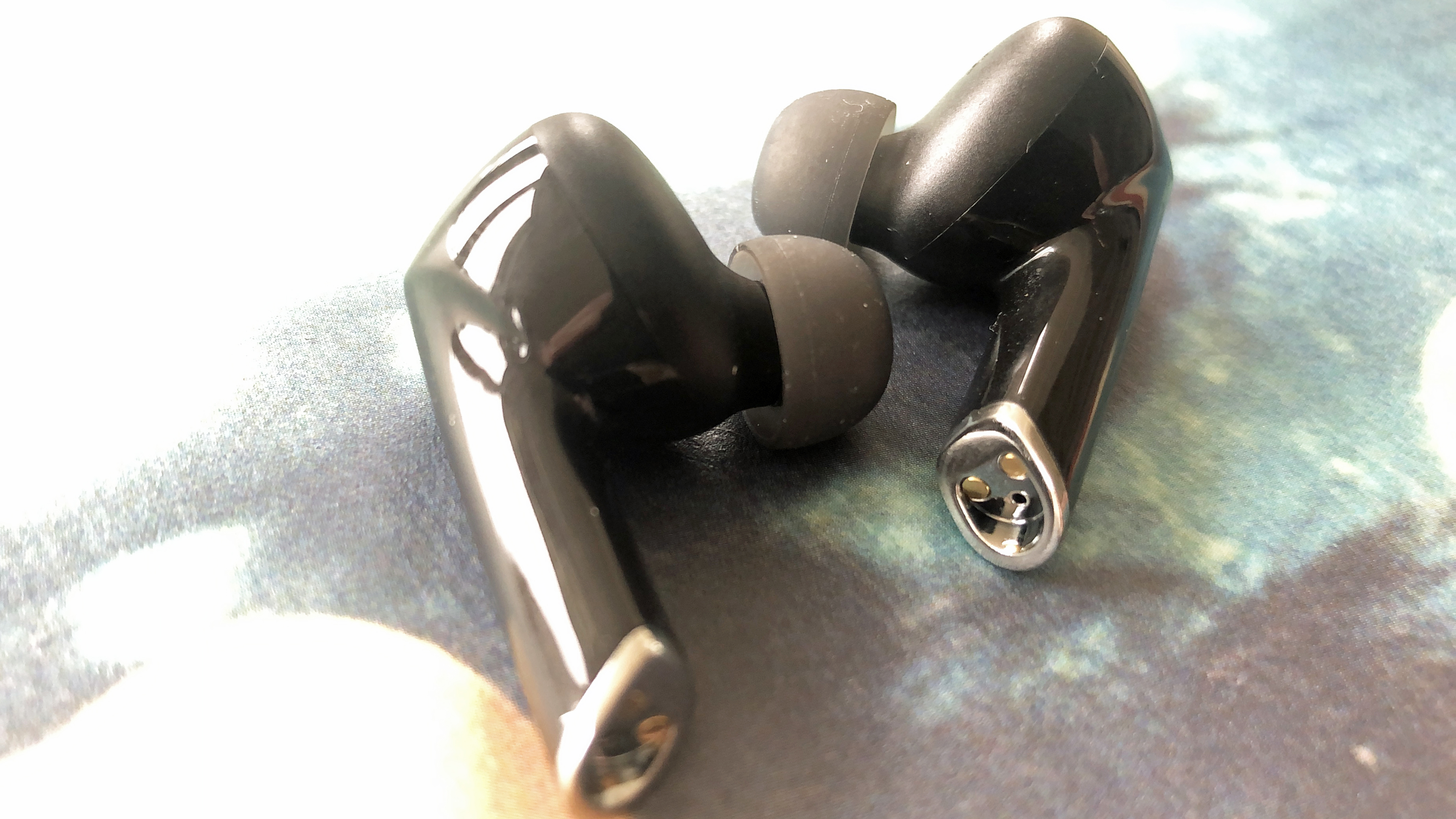 the denon ah-c830nwc true wireless earbuds in black