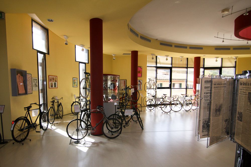 The Gino Bartali museum in his birthplace Ponte a Ema, just outside of Florence