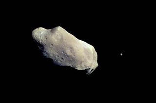 An Asteroid and Its Moon