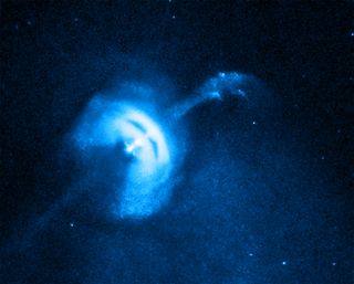 The Vela pulsar that lives 1,000 light years from our planet.