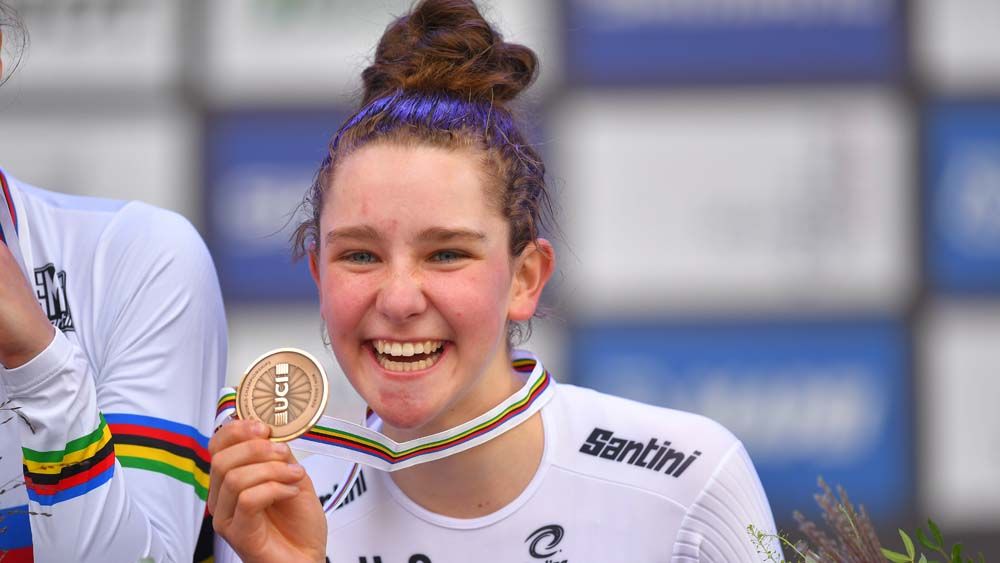 Madeleine Fasnacht happy with her bronze medal