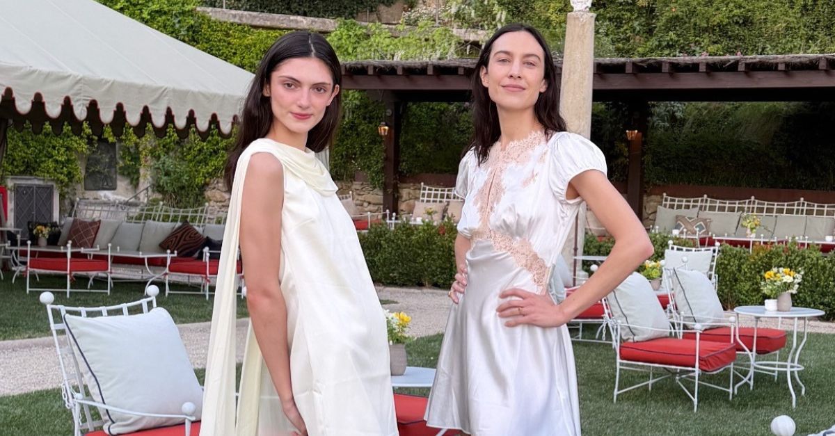 Alexa Chung Swapped Cotton Dresses For the Prettiest Satin Mini