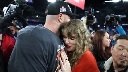 Fans think Travis Kelce told Taylor Swift "I love you so much it's not even funny."
