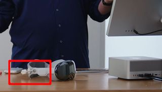 Apple Vision Pro spotted in WWDC video with mystery USB adapter highlighted