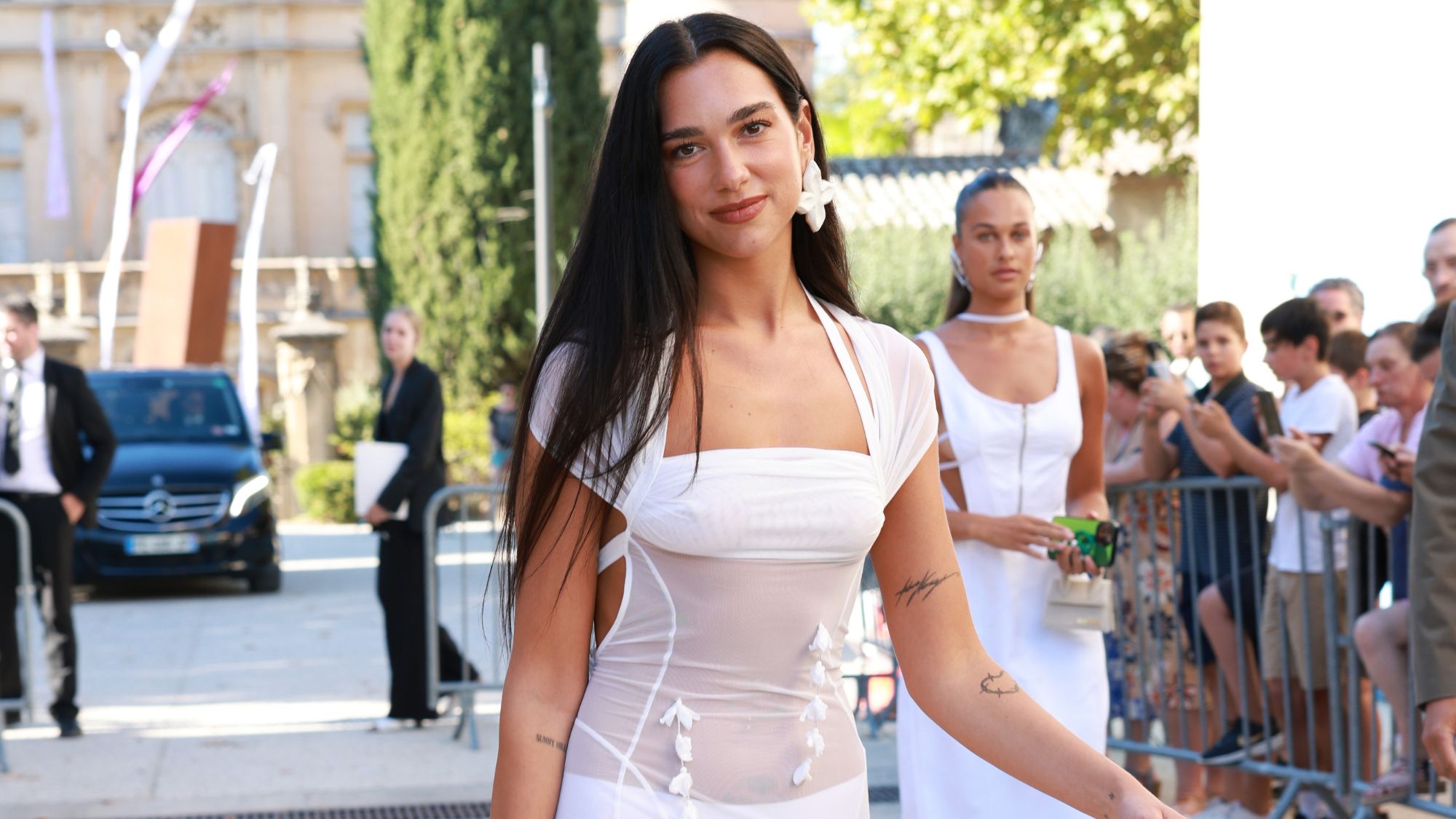 Dua Lipa attends the wedding Of Simon Porte Jacquemus And Marco Maestri 