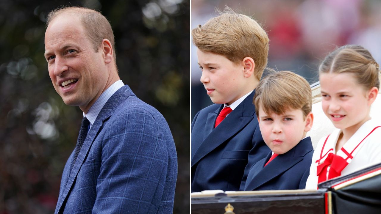 Why Prince William ‘feels even more strongly’ about his children&#039;s bond now. Seen here are Prince William and Prince George, Princess Charlotte and Prince Louis at different occasions