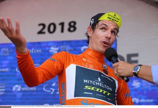 Daryl Impey (Mitchelton-Scott) leads the Tour Down Under with one stage remaining
