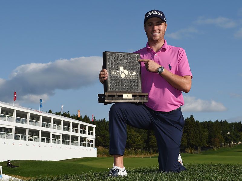 Justin Thomas Wins Inaugural CJ Cup