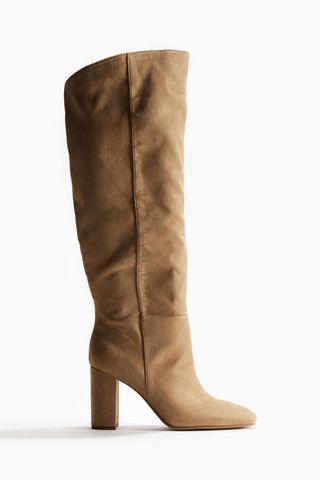 Knee-High Heeled Boots