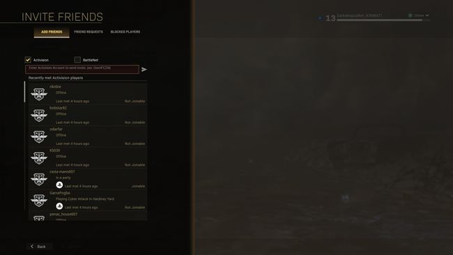 How to add your friends to your Activision account in Call of Duty ...