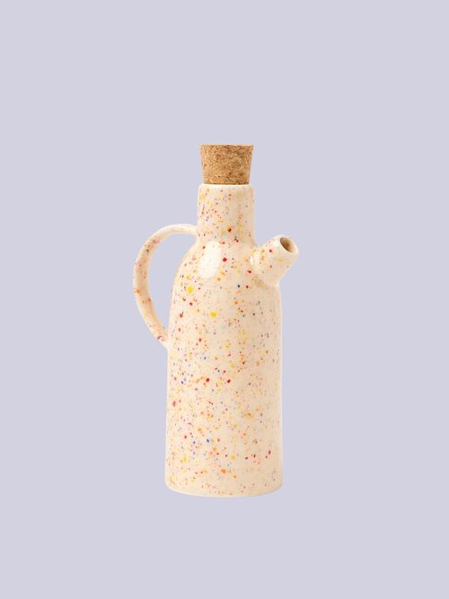 Speckle Ceramic Oil Bottle 