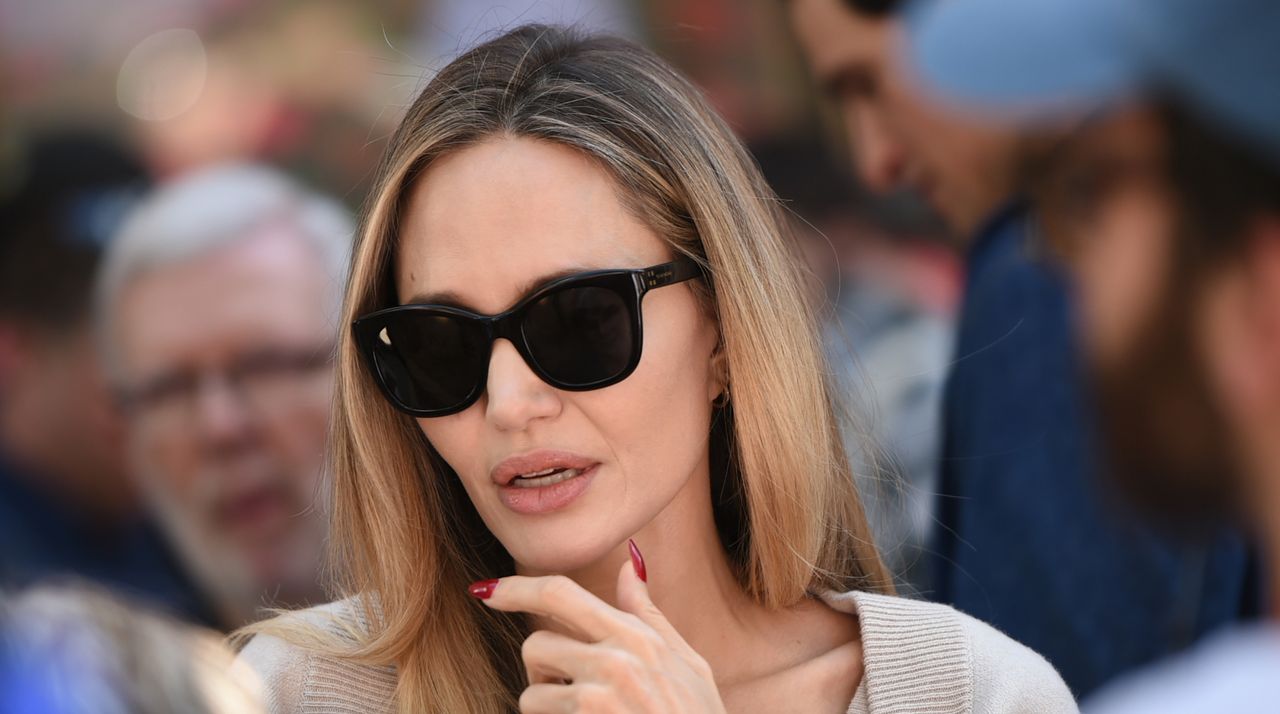 Angelina Jolie attends the Telluride Film Festival on August 31, 2024 in Telluride, Colorado. 