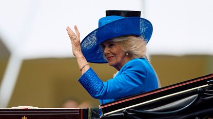 Queen Camilla at Royal Ascot 2024