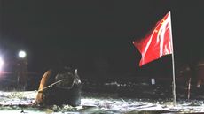 The Chang'e 5 return capsule at its landing site in Inner Mongolia, China, on Dec. 17, 2020.