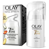Olay Total Effects SPF 30, 7 in 1 Anti-Ageing Moisturiser, £9.99 | Boots