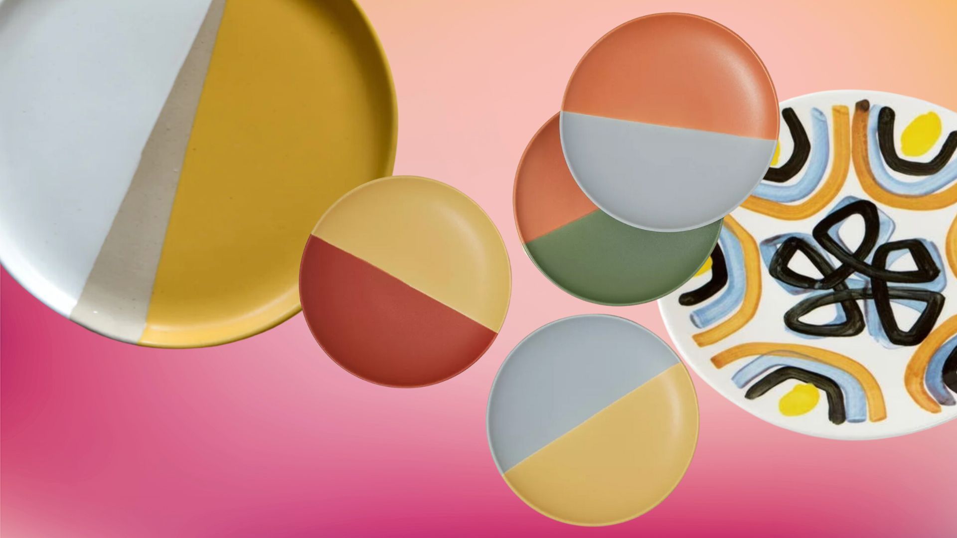 The 12 best colorful plates joy for your tabletop decor Livingetc