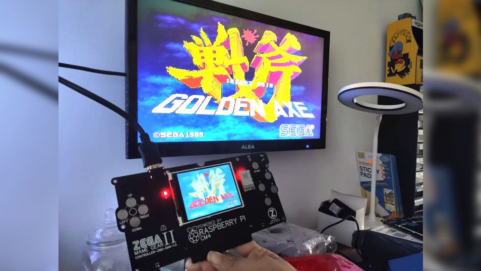 Raspberry Pi Game Gear Dropin Kit Features CM4 Module Tom's Hardware
