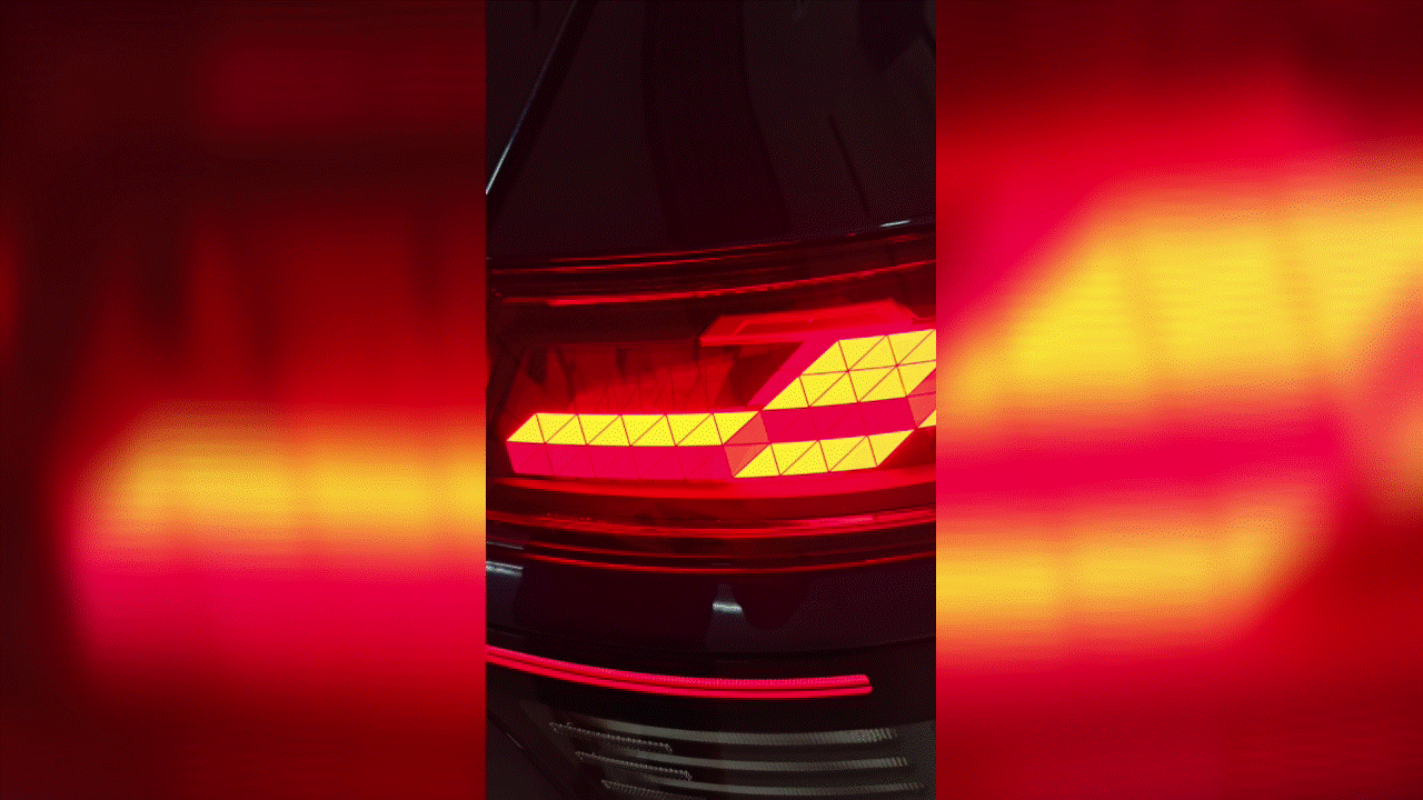 2027 Audi Q9 lights.