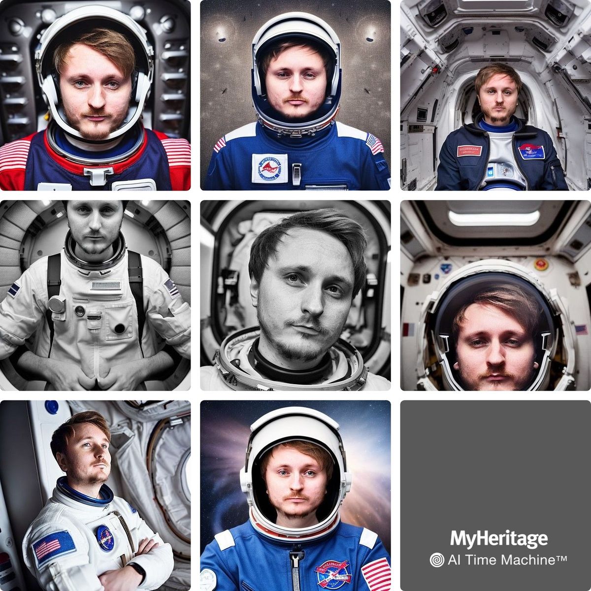 MyHeritage AI Time Machine