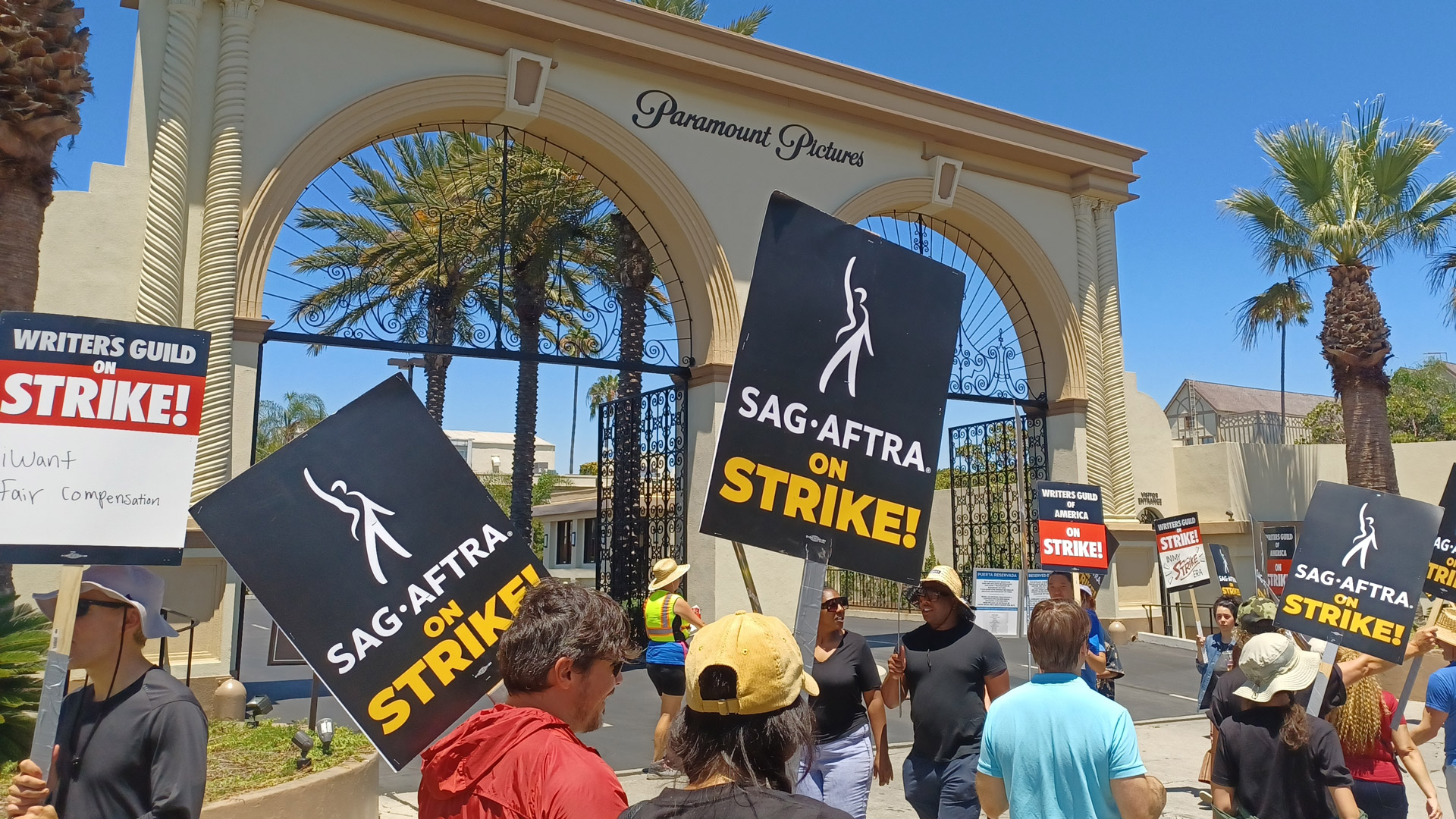 Actors strike