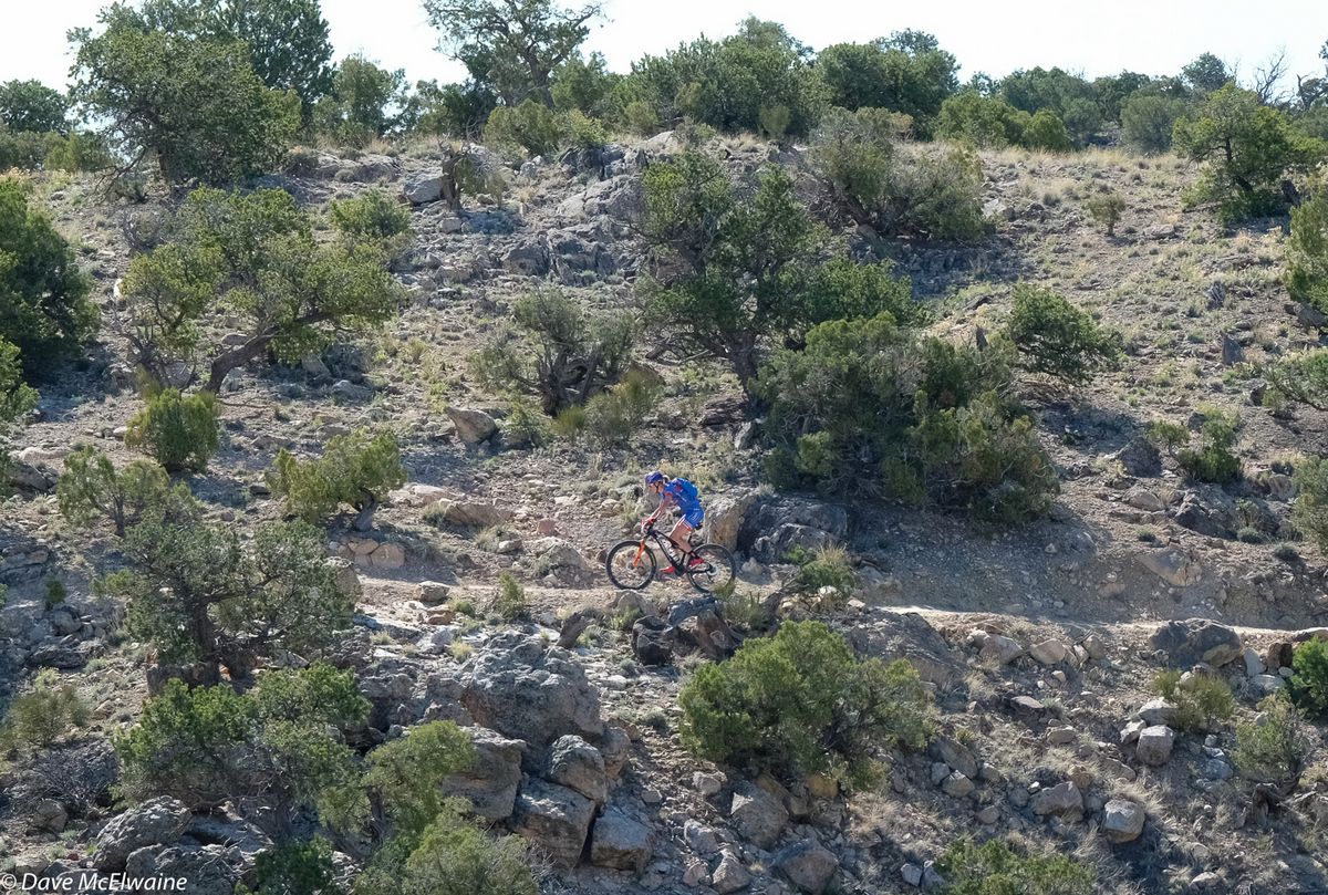 Maghalie Rochette (Clif Pro Team) riding Twist and Shout Trail