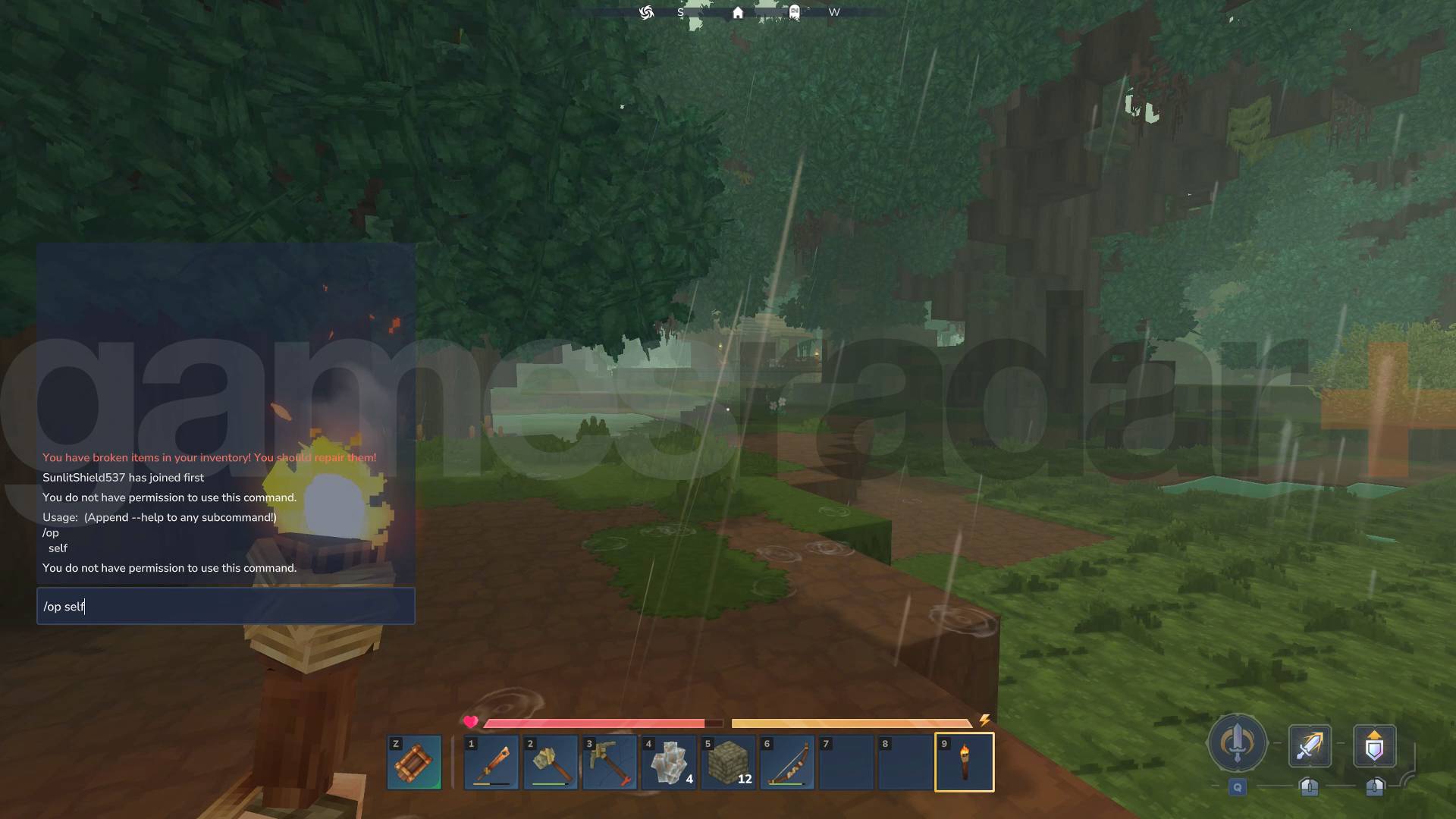 How to use console commands in Hytale