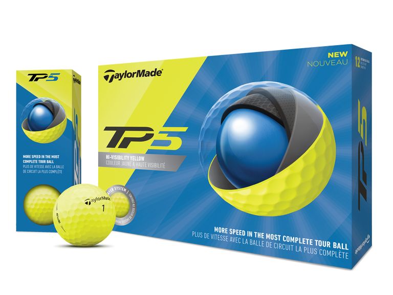 TaylorMade TP5 Yellow Balls Revealed