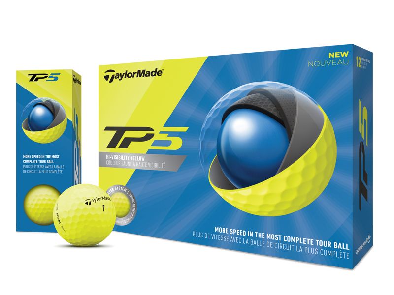 TaylorMade TP5 Yellow Balls Revealed