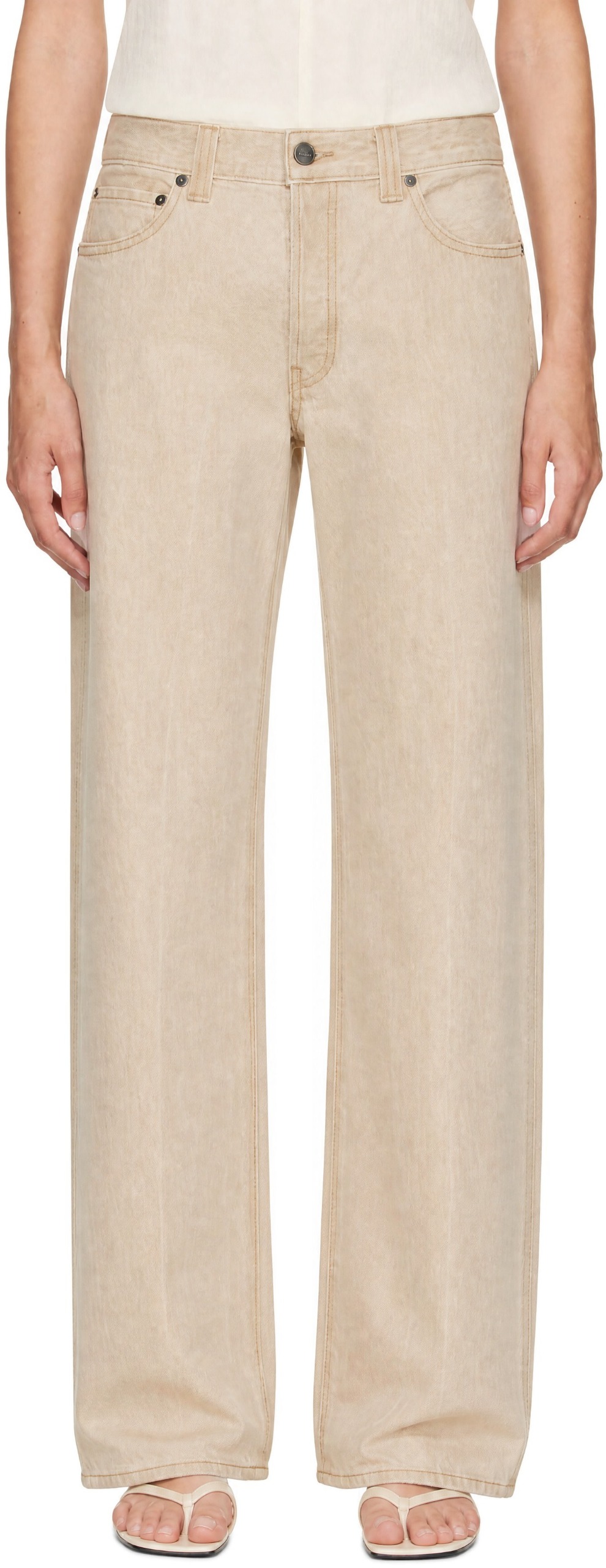 Beige Callum Jeans