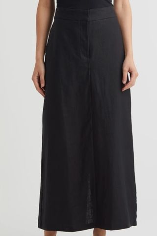 Nelli Linen Maxi Skirt