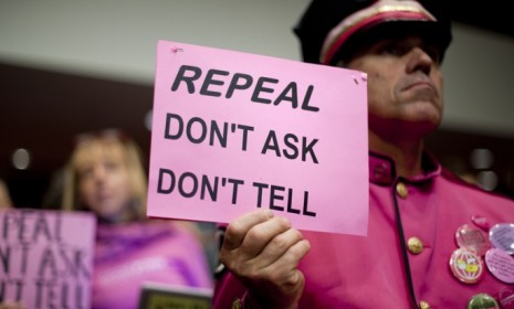The repeal of DADT is "monumental" for gay military personnel, says one blogger.