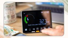 Person adjusting a smart meter