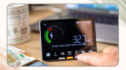 Person adjusting a smart meter