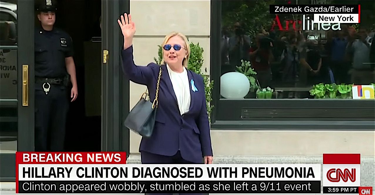 Hillary Clinton, battling pneumonia, leaves her daughter&amp;#039;s apartment