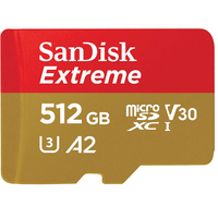Sandisk Extreme 512GB microSD card: $199.99 $79.99 at Amazon