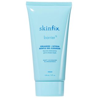 Skinfix, barreira + ceramida + limpador de gel lentamente hidratante ectoin