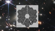 A large micrometeoroid struck the JWST's C3 mirror, leaving permanent damage, a new report finds.