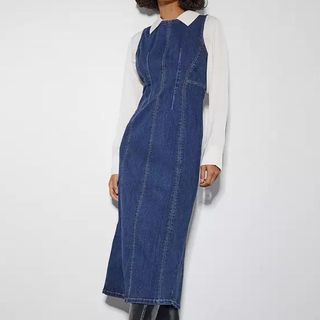 Denim midi dress from Monsoon 