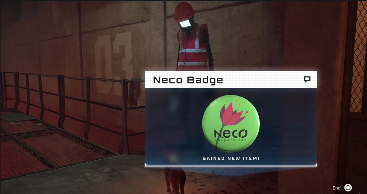 stray neco badge