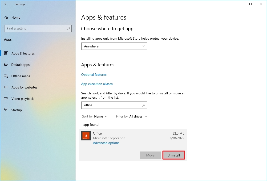 Windows 10 uninstall app fix BSoD