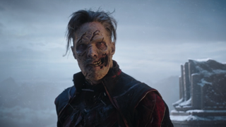 Benedict Cumberbatch as Zombie Doctor Strange in Multiverse of Madness
