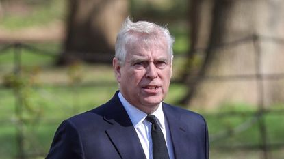 Prince Andrew's anger