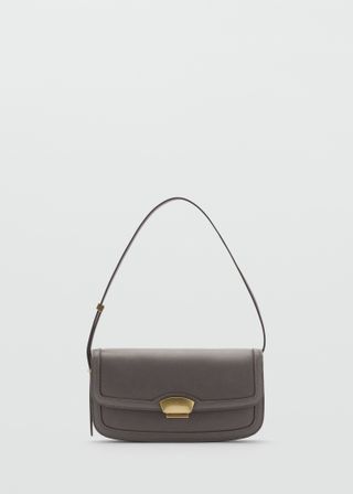 Shoulder Bag With Metal Closure - Women | Mango Usa